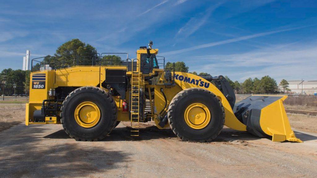 Komatsu WE-Series Wheel Loader With Generation 3 Hybrid Technology ...