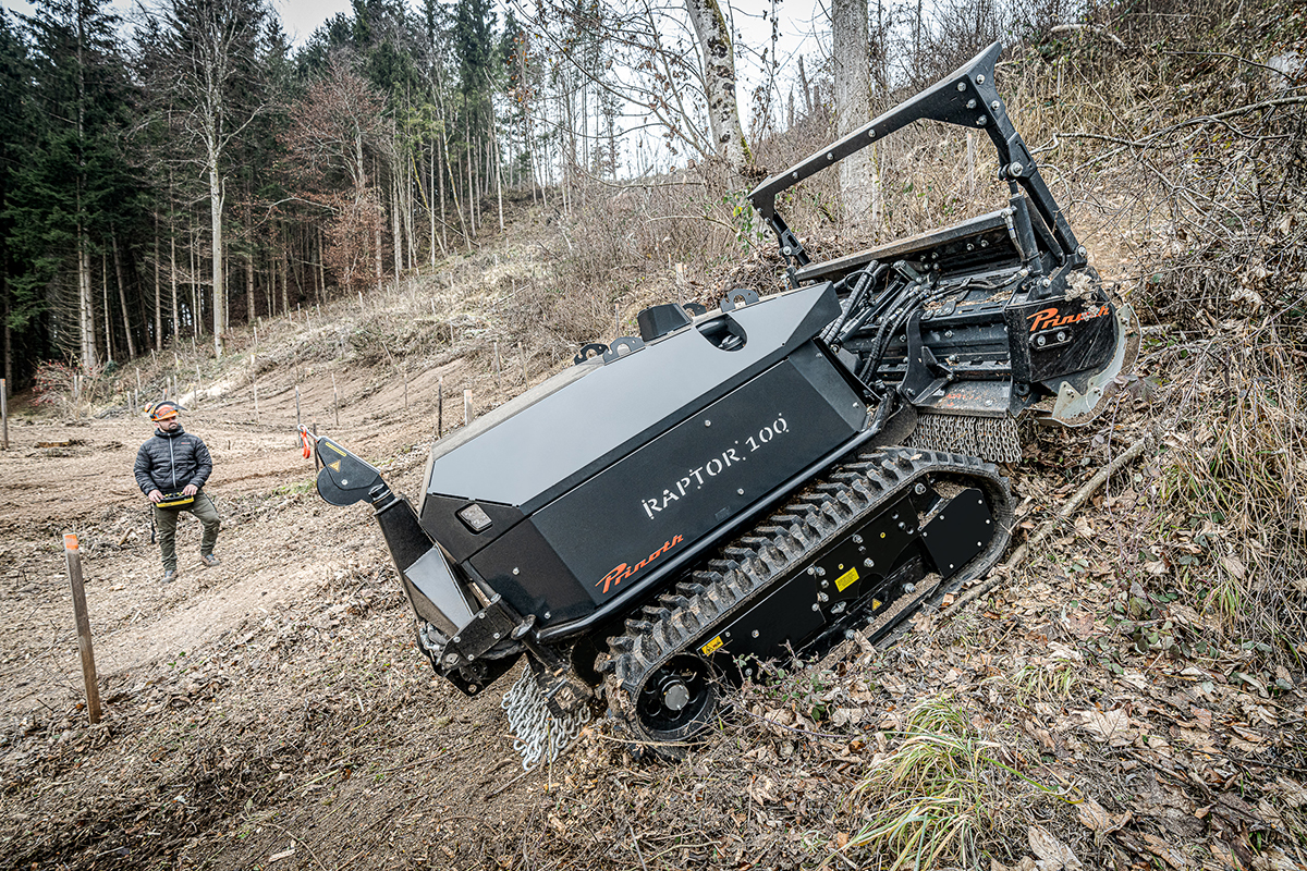 Prinoth Launches New Raptor 100 - Plant & Equipment News