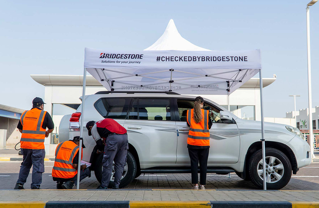 Bridgestone And WOQOD Organise Campaign Across Qatar