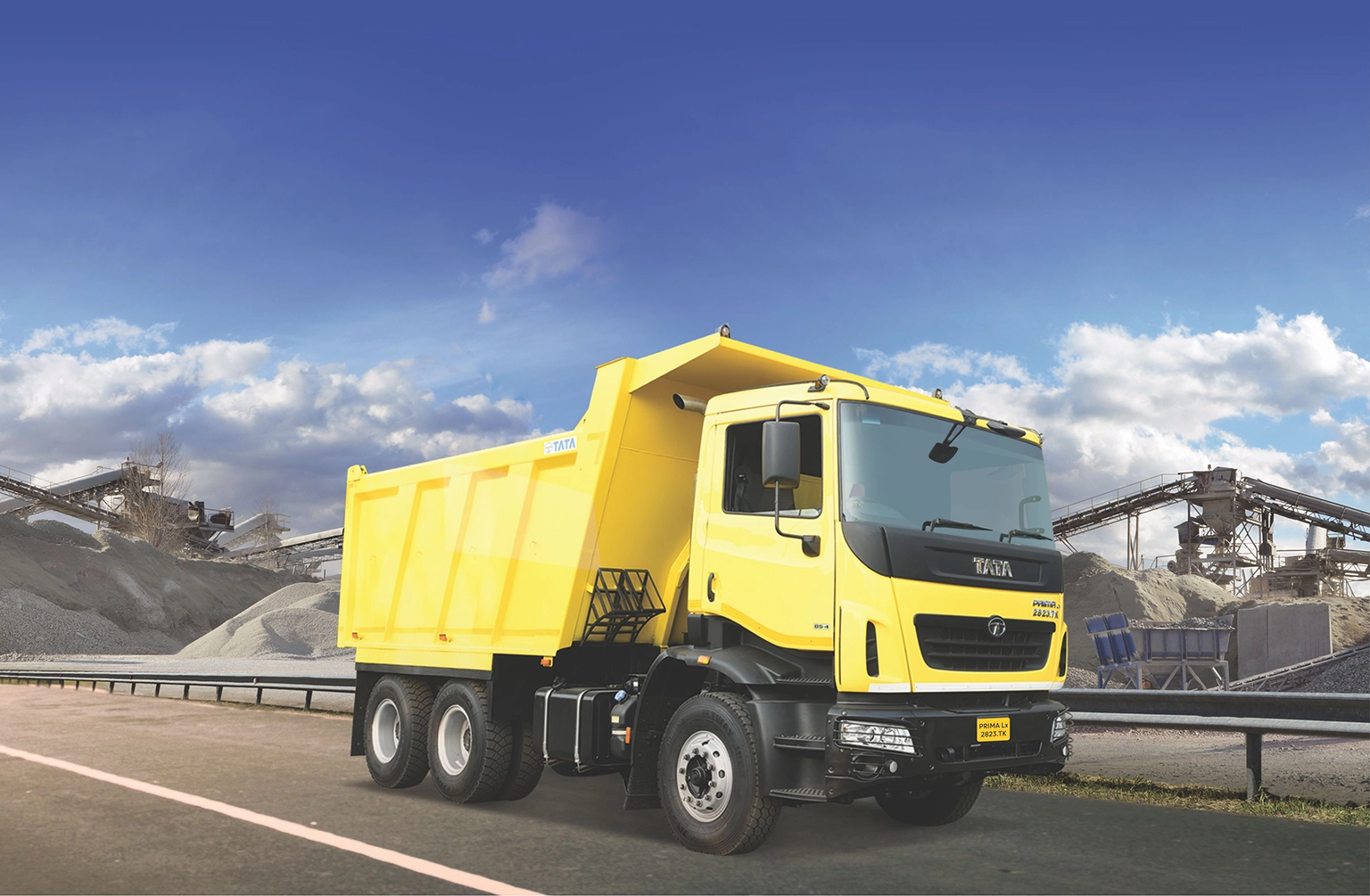 Tata Motors is well placed to service segments includingmining, infrastructure and construction.