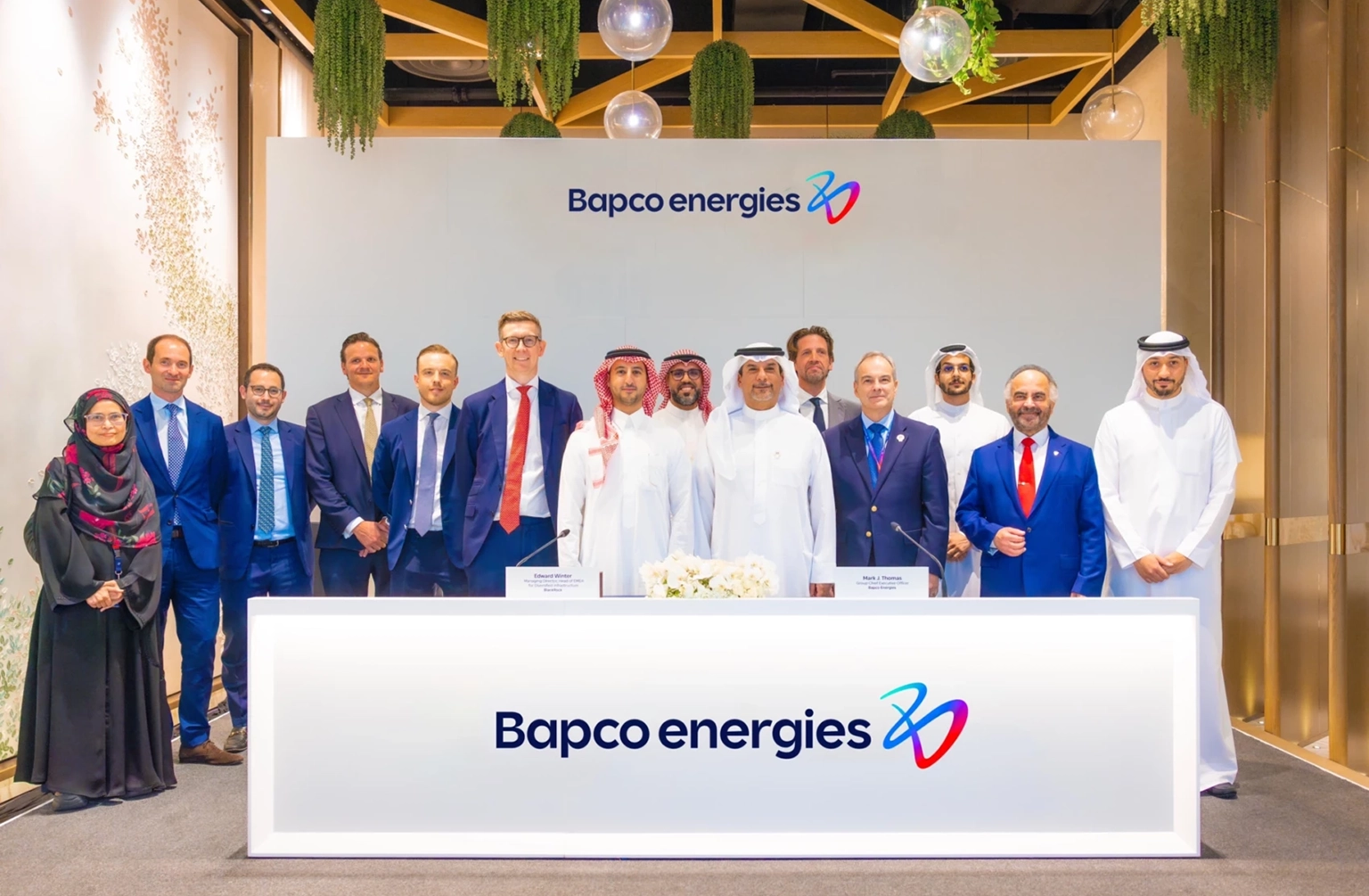 Bapco Energies And BlackRock Sign Acquisition Deal In Saudi Bahrain Pipeline Company