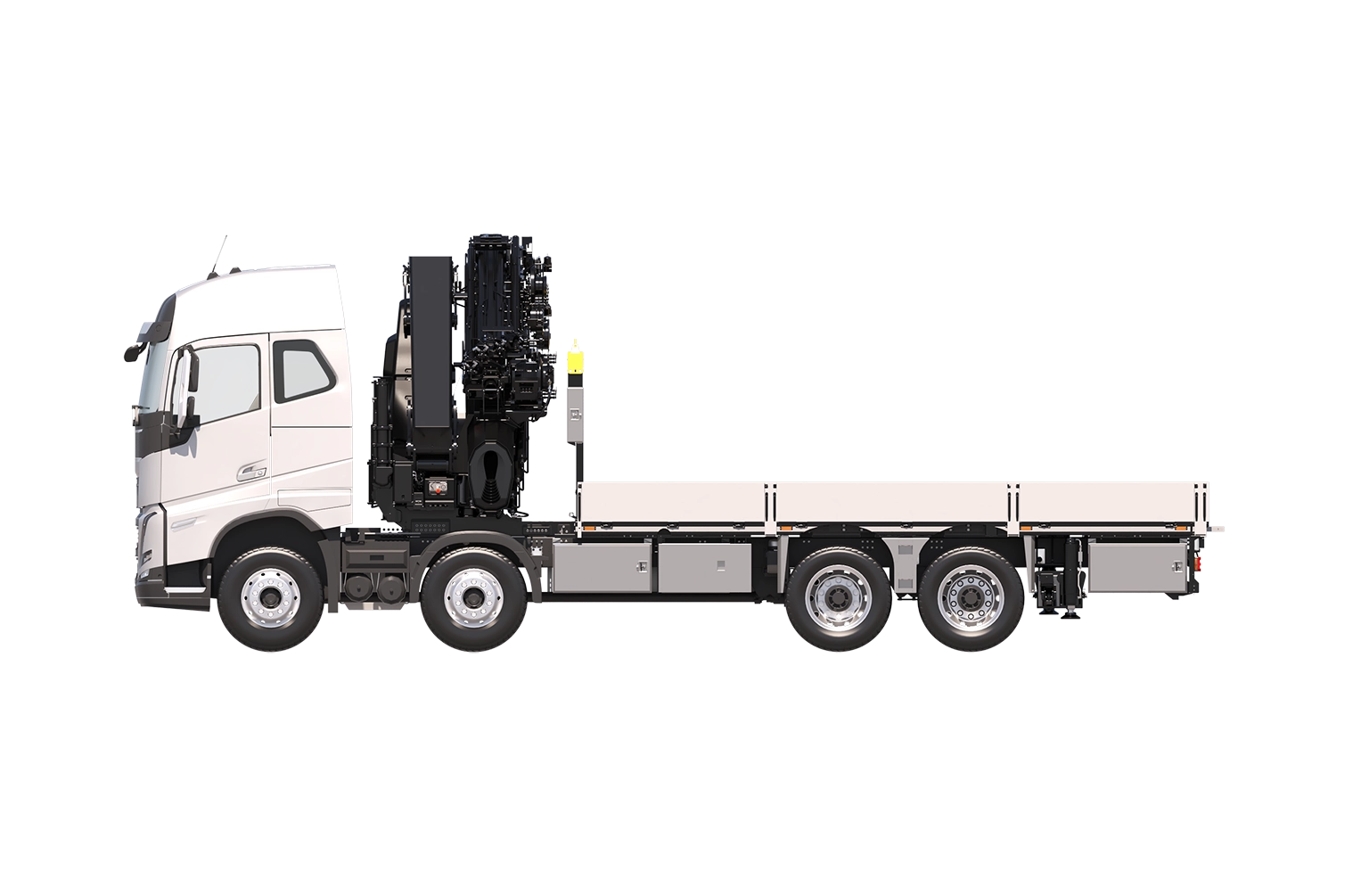 Hiab Launches The New HIAB iQ.708 HIPRO 60-70 Tm Range Loader Crane